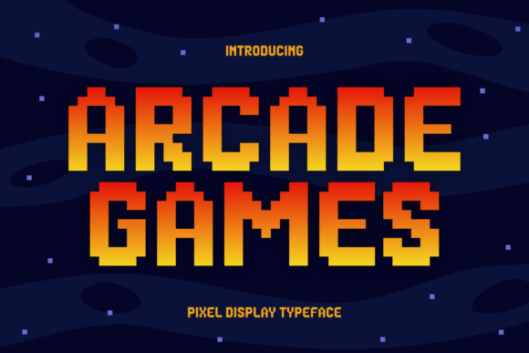 Arcade Games: The Pixelated Font That Brings Joy to Your Brand