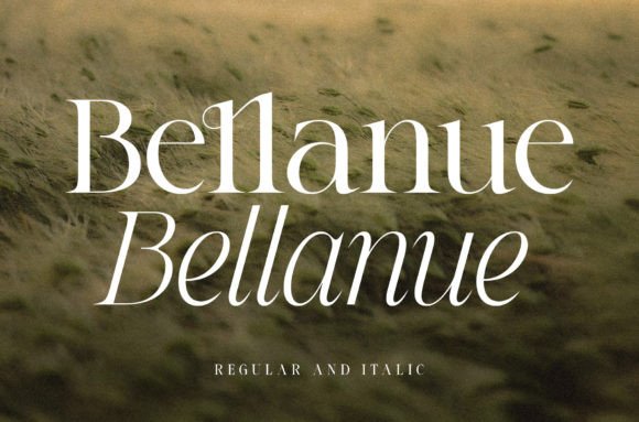 Bellanue: The Elegant Serif for Modern Luxury Design