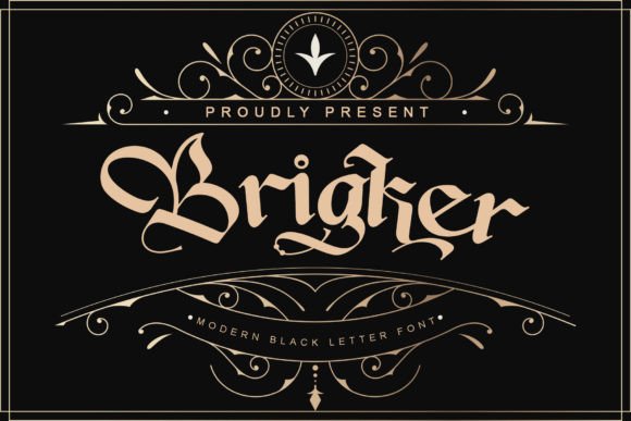 Brigker: The Bold Typeface for Distinct Brand Identity