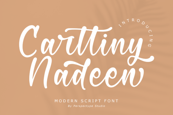 Carttiny Nadeen: A Timeless Handwritten Typeface for Elegant Branding