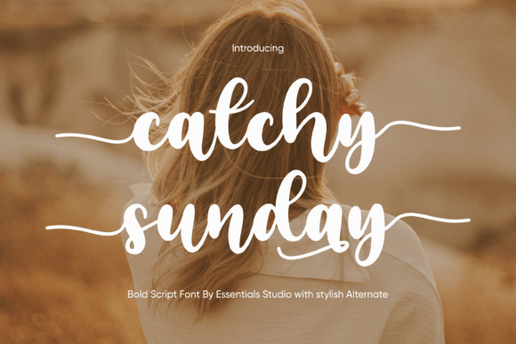 Catchy Sunday: The Perfect Handwritten Font for Your Brand