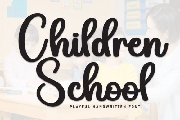 Children School Font: The Magical Typeface for Scroll-Stopping Designs