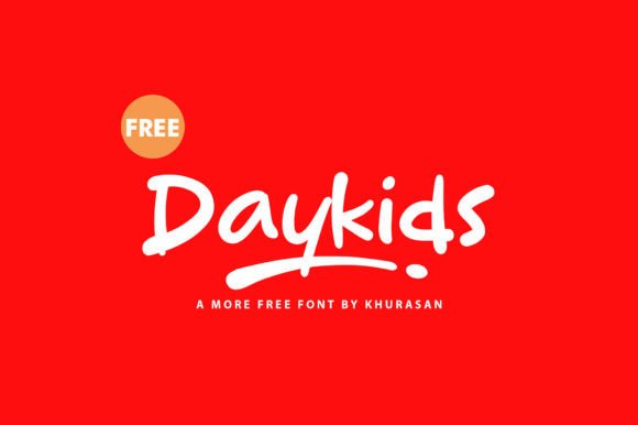 Daykids: The Modern Handwritten Typeface for Editorial Design