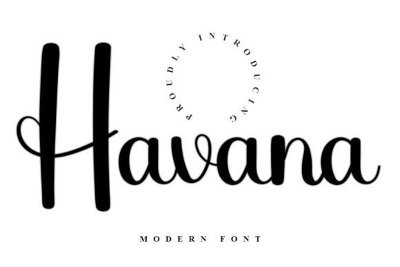 Havana: The Elegant Script Handwritten Font for Your Next Project
