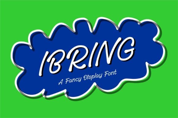 Ibring Font: The Stylish Handwritten Typeface for Modern Brands