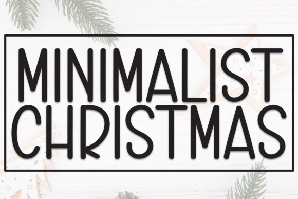 Minimalist Christmas Font: A Timeless Handwritten Typeface for Branding