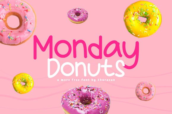 Monday Donuts: The Modern Handwritten Typeface for Scroll-Stopping Campaigns