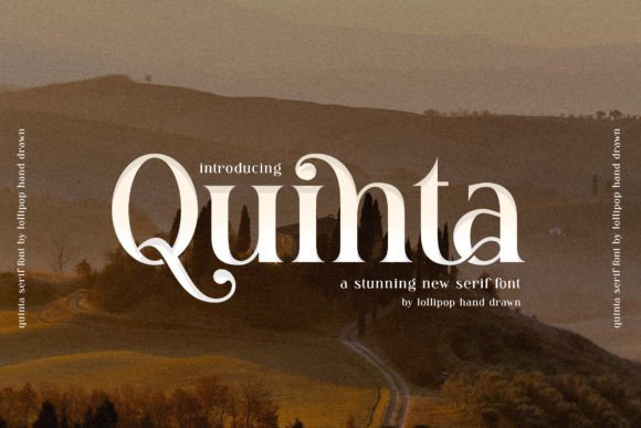 Quinta: The Modern Serif Font for Premium Handmade Products