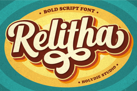 Relitha: The Vintage Retro Font for Bold Branding