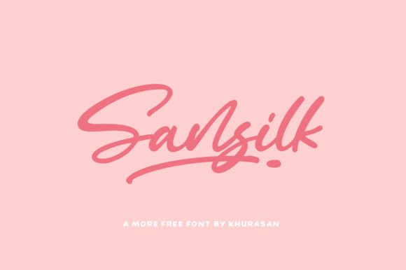 Sansilk: The Modern Script Typeface for Scroll-Stopping Designs