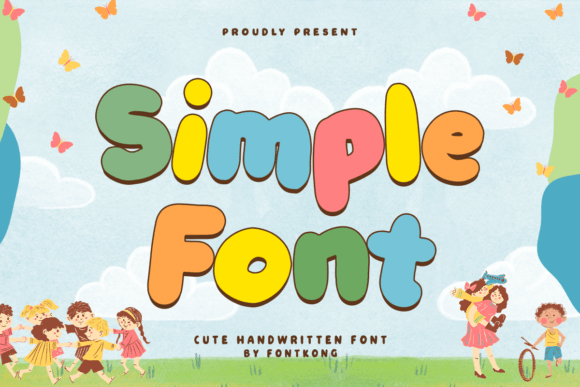 Simple Font Font: A Delightful Typeface for Editorial Design