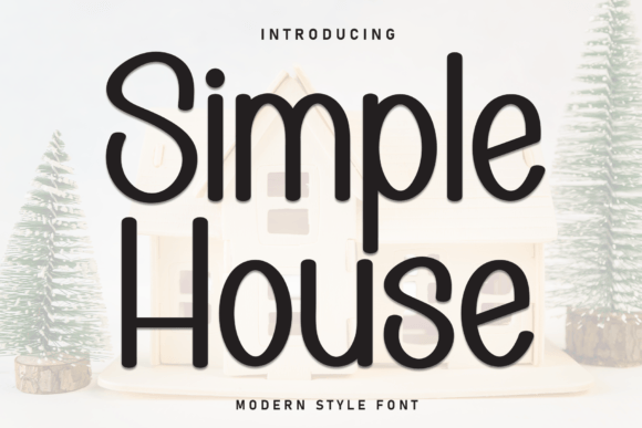 Simple House Font: A Sweet Handwritten Typeface for Makers