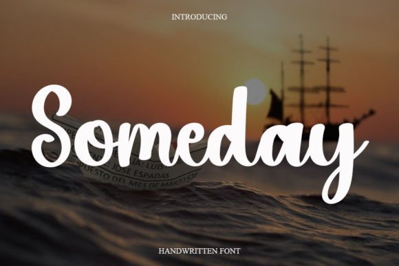 Someday: A Magical Handwritten Font for Elegant Branding