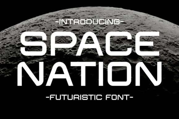 Space Nation: The Futuristic Display Font for Modern Web Design