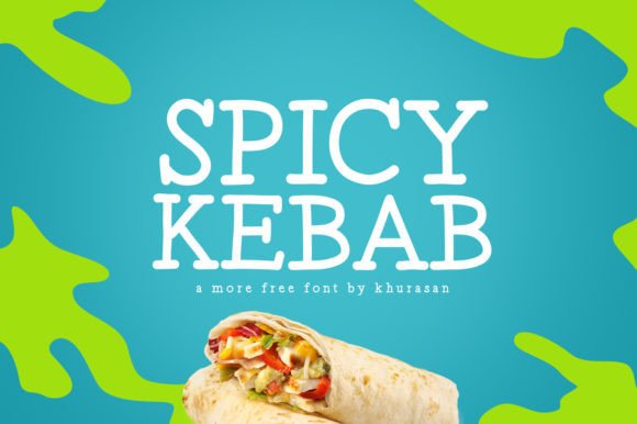 Spicy Kebab: A Modern Handwritten Typeface for Editorial Design