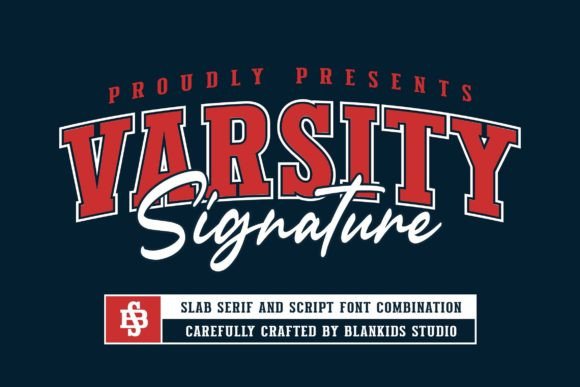 Varsity Signature: The Perfect College Style Font for Your Brand