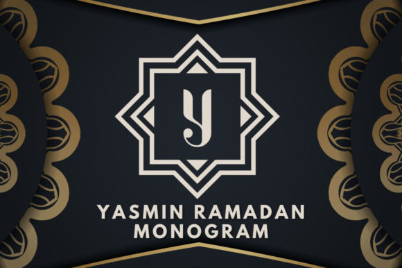 Yasmin Ramadan Monogram: A Premium Typeface for Editorial Design
